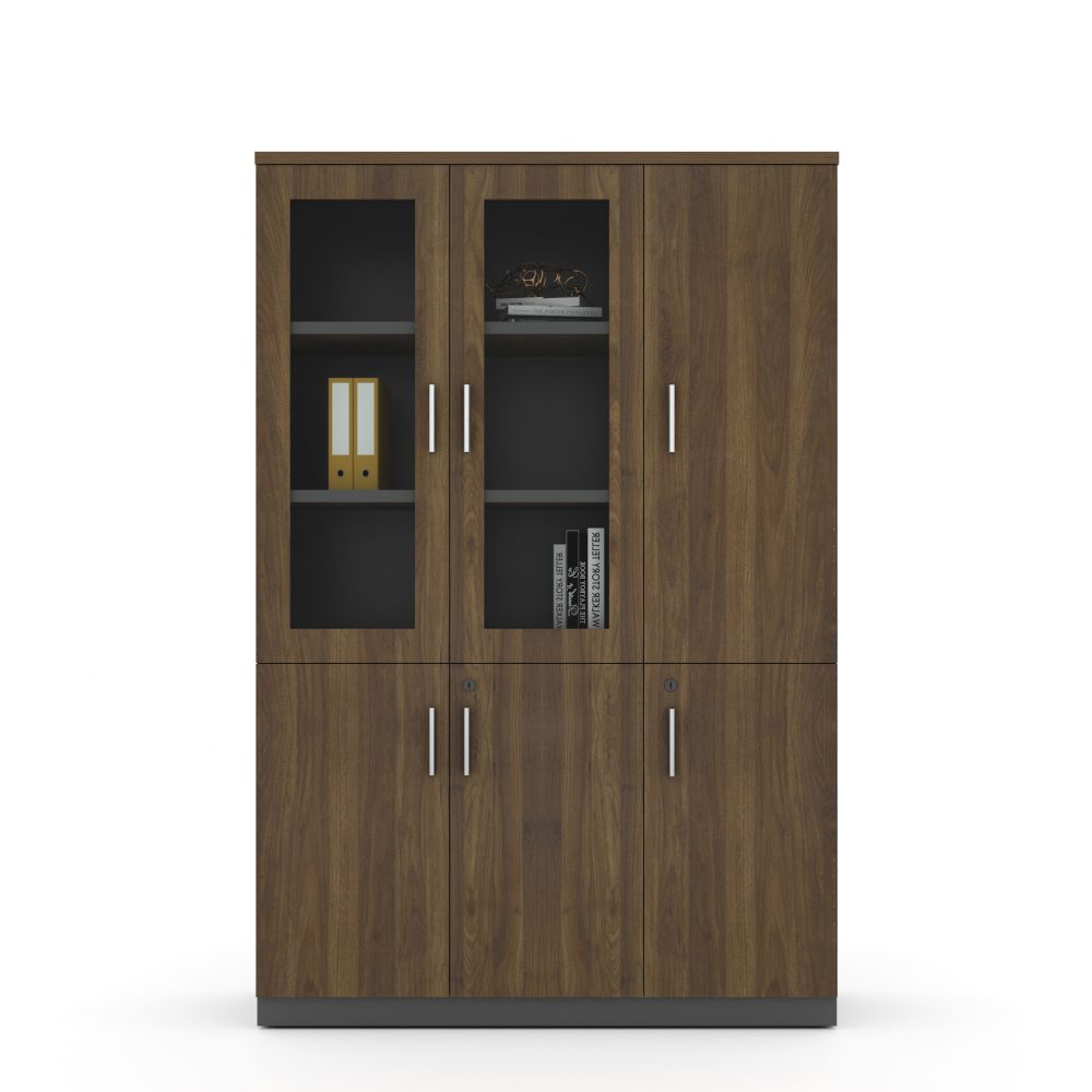 3 Door wooden office cabinet
