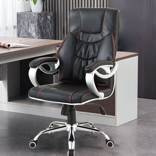 High back executive office seat
