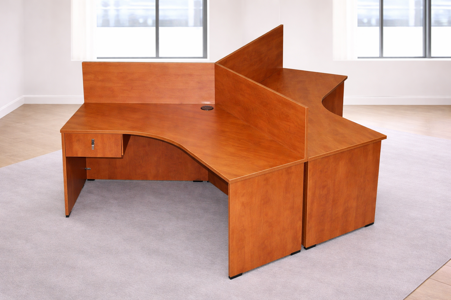3 Way Office Workstation 3 3 Way Office Workstation