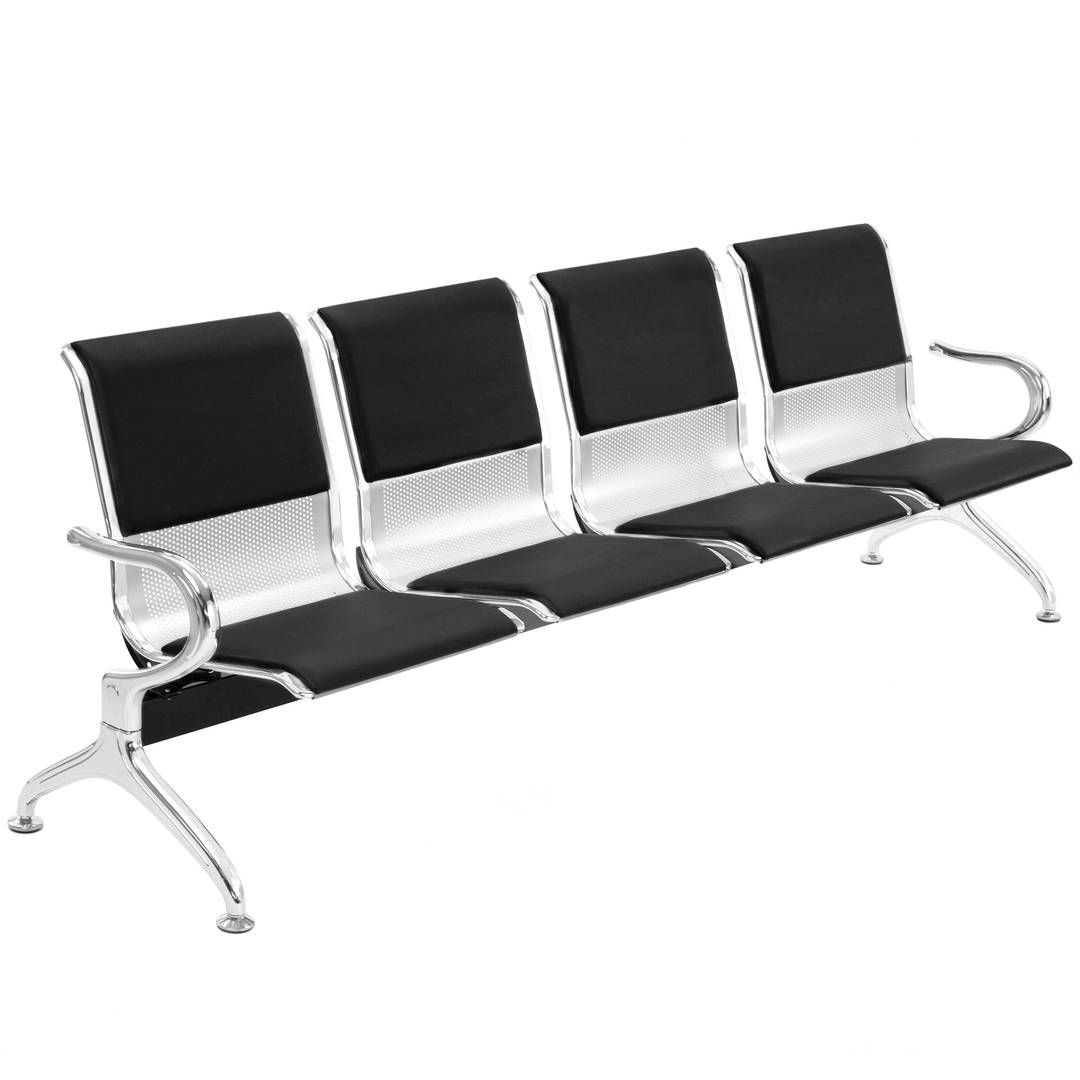 4-seater lobby waiting bench 4 4-seater lobby waiting bench
